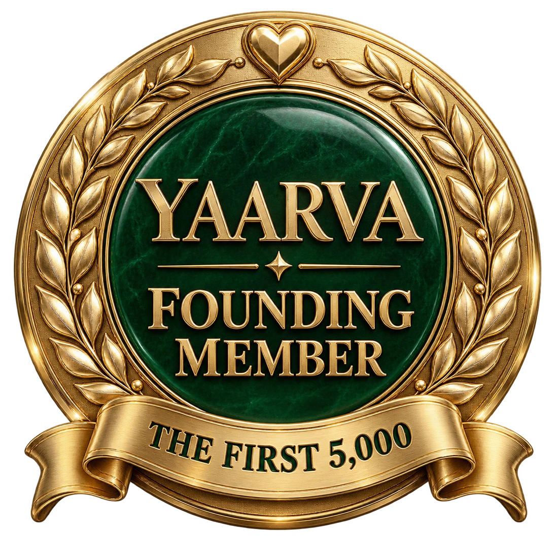 Yaarva Founding Member gold medal